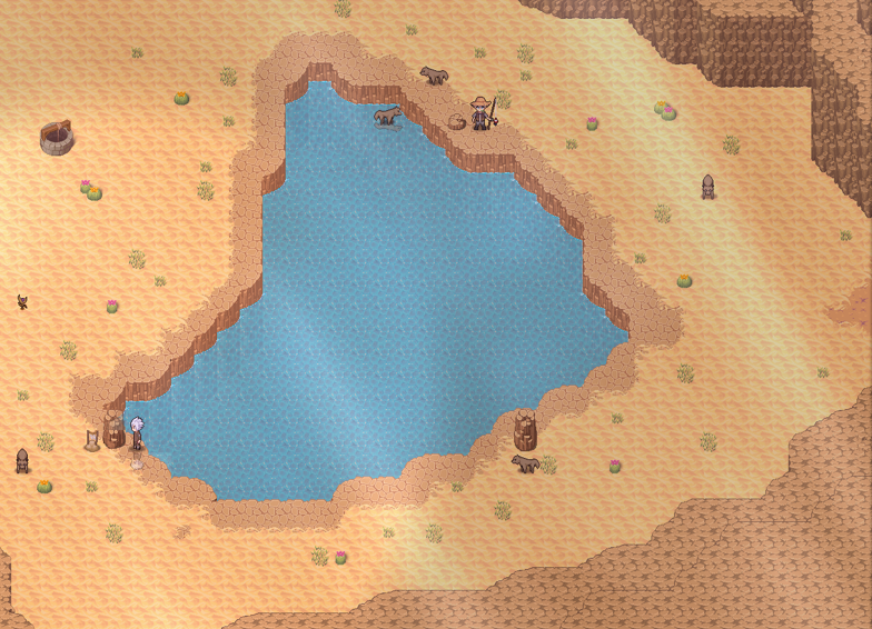 Desert Oasis Seal Location